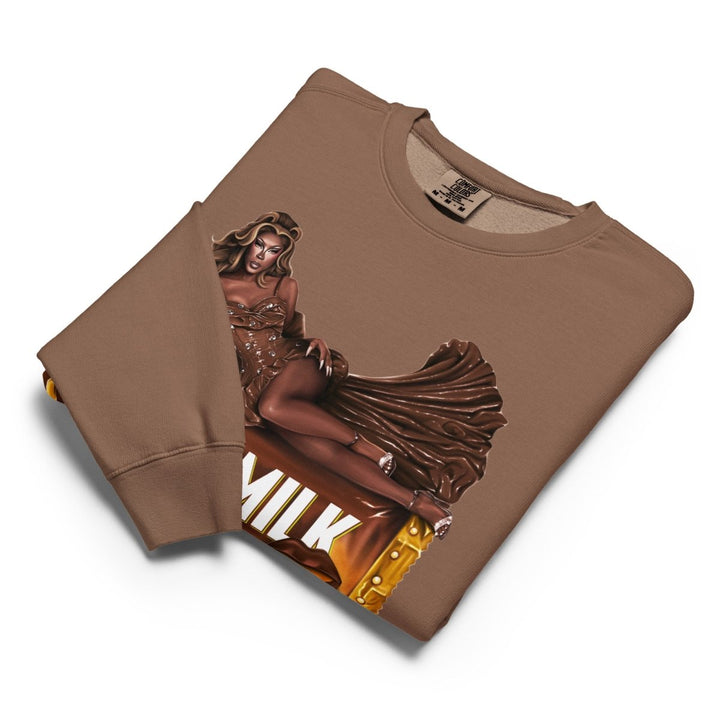 Karamilk - Entrance Unisex Garment - Dyed Crewneck Sweatshirt - dragqueenmerch