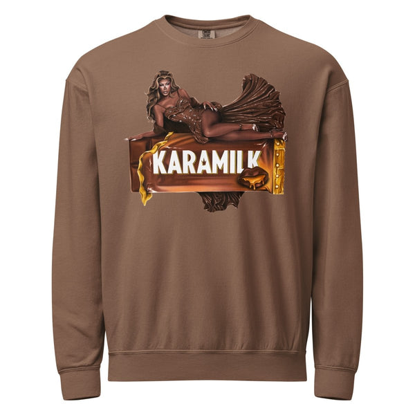 Karamilk - Entrance Unisex Garment - Dyed Crewneck Sweatshirt - dragqueenmerch