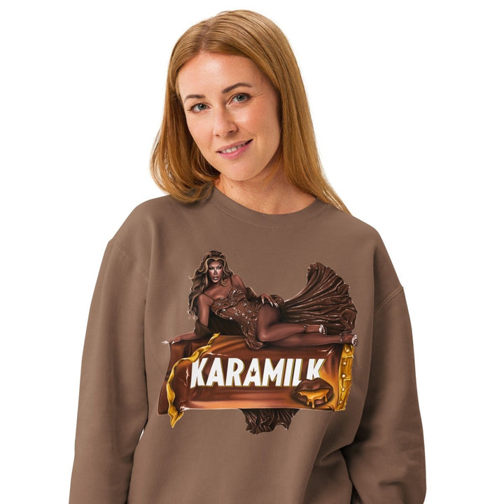 Karamilk - Entrance Unisex Garment - Dyed Crewneck Sweatshirt - dragqueenmerch