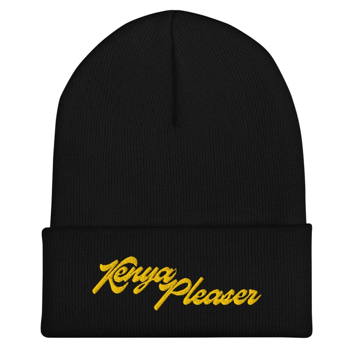 Kenya Pleaser - Logo Cuffed Beanie - dragqueenmerch