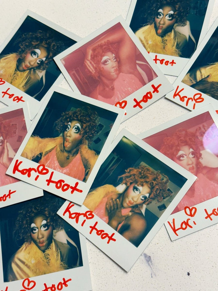 Kori King - Hand Signed Polaroids - dragqueenmerch