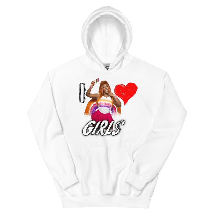 Kori King - I Love Girls Unisex Hoodie - dragqueenmerch
