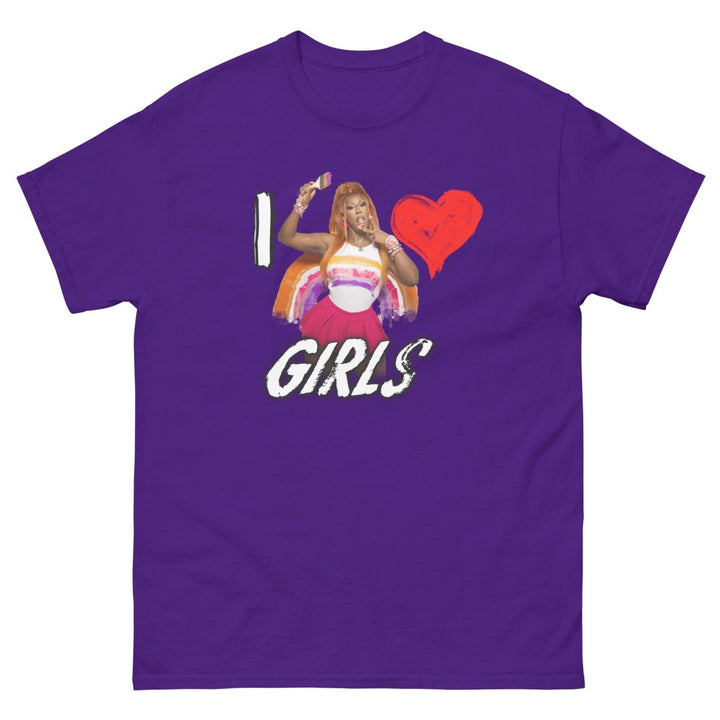 Kori King - I Love Girls Unisex T-Shirt - dragqueenmerch