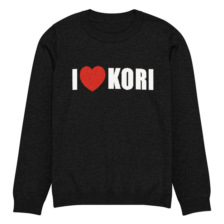 Kori King - I Love Kori Knit Crewneck Sweater - dragqueenmerch