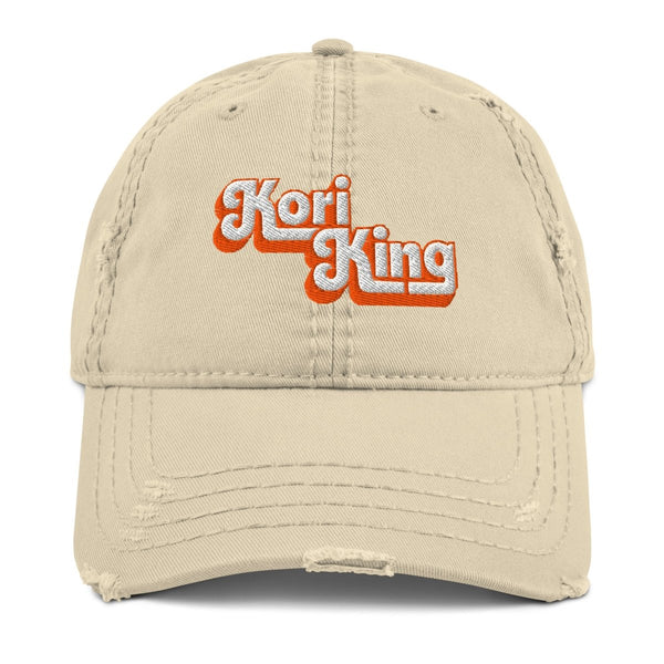 Kori King - International Lesbian Day Distressed Dad Hat - dragqueenmerch
