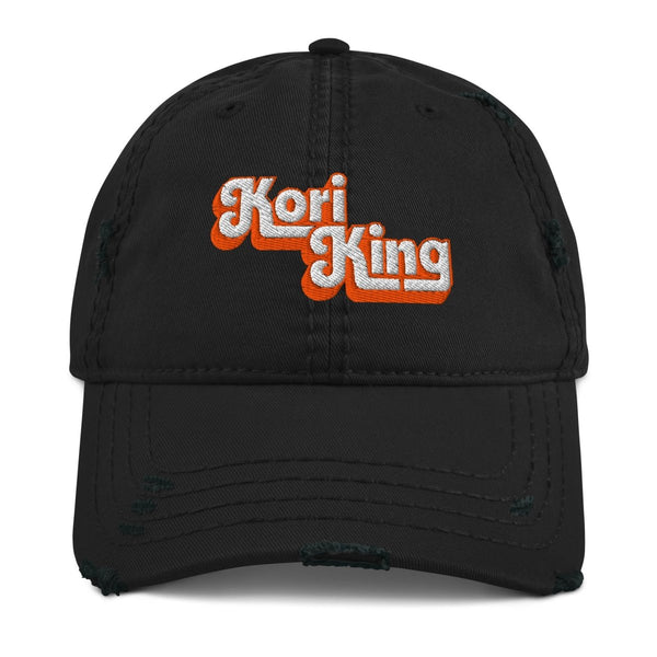 Kori King - International Lesbian Day Distressed Dad Hat - dragqueenmerch