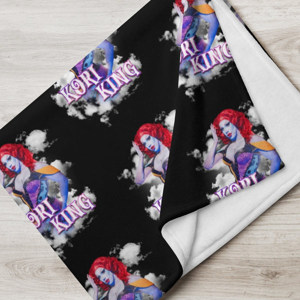 Kori King - Nightmare on Boo Street Throw Blanket - dragqueenmerch