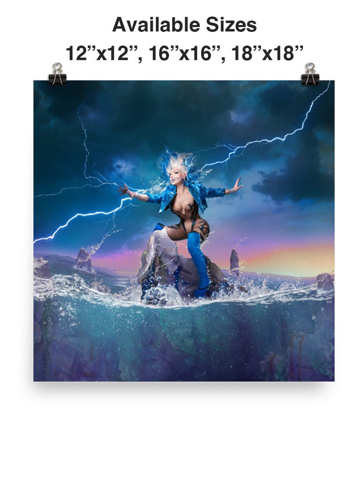 Lagoona Bloo - Underwater Bubble Pop Album Poster - dragqueenmerch