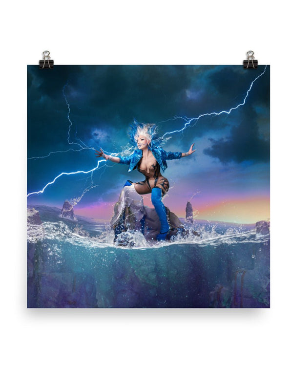 Lagoona Bloo - Underwater Bubble Pop Album Poster - dragqueenmerch