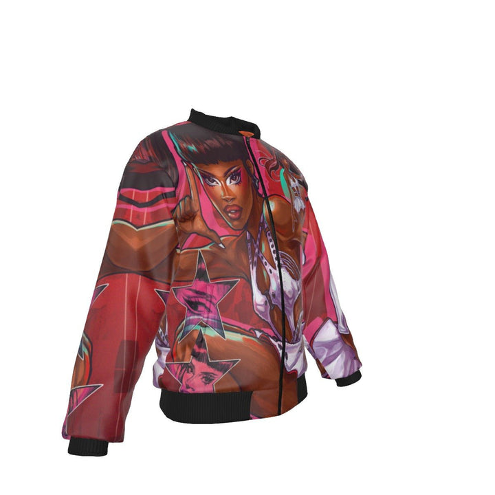 Luxx Noir London - Double Pony Bomber Jacket - dragqueenmerch