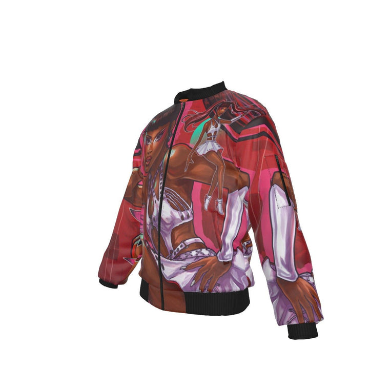Luxx Noir London - Double Pony Bomber Jacket - dragqueenmerch