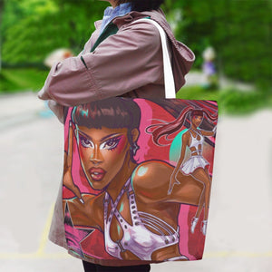 Luxx Noir London - Double Pony Tote Bag