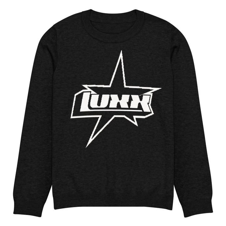 Luxx Noir London - Star Logo Knit Crewneck Sweater - dragqueenmerch