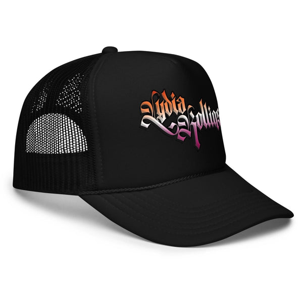 Lydia B Kollins - International Lesbian Day Foam trucker hat - dragqueenmerch