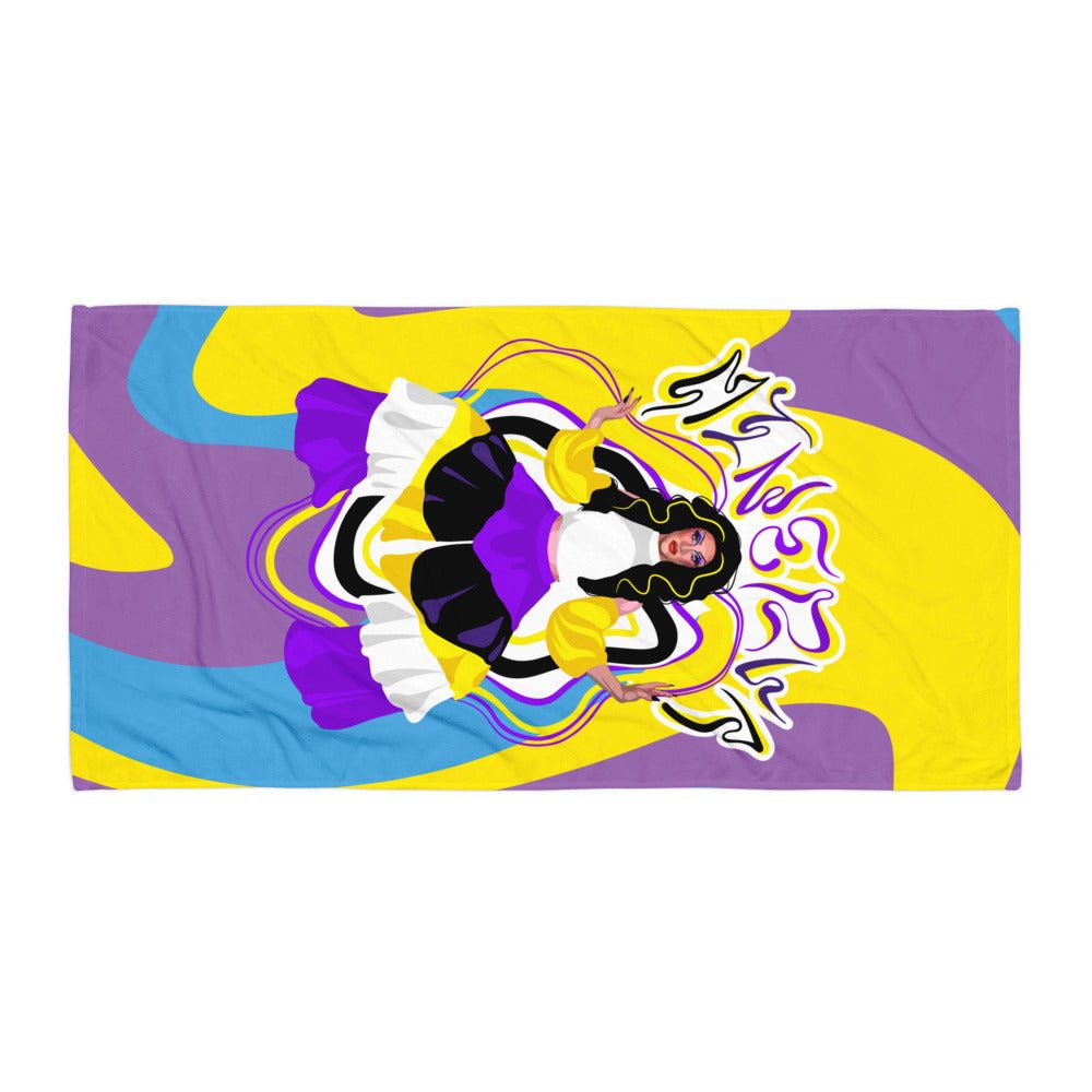 Minerva - Color Burst Towel – dragqueenmerch