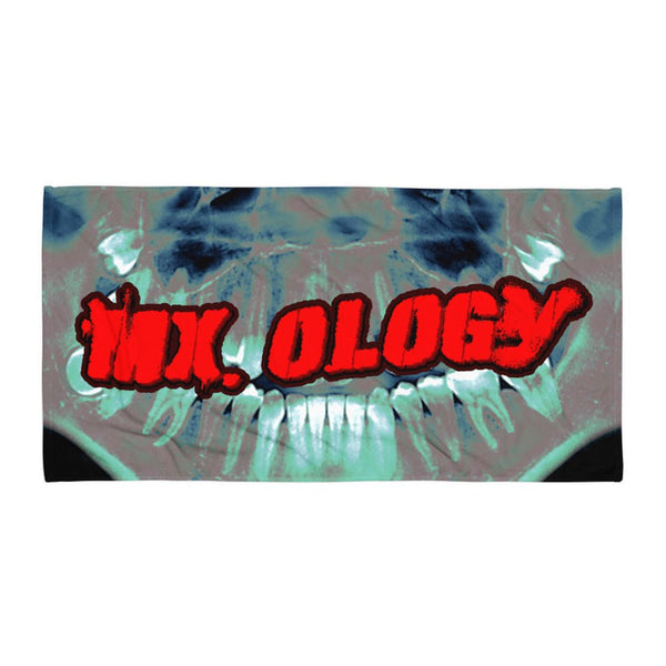 Mx. Ology - Logo Beach Towel - dragqueenmerch