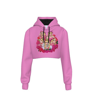 Nemesis Lacroix - Peachy Crop Top Hoodie