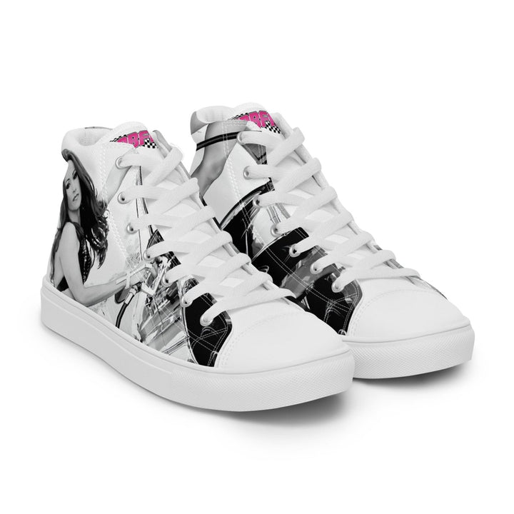 Nicole Paige Brooks - Pumpin' It Unisex High Top Shoes - dragqueenmerch