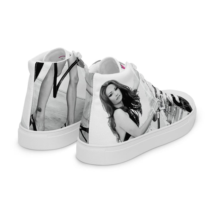 Nicole Paige Brooks - Pumpin' It Unisex High Top Shoes - dragqueenmerch