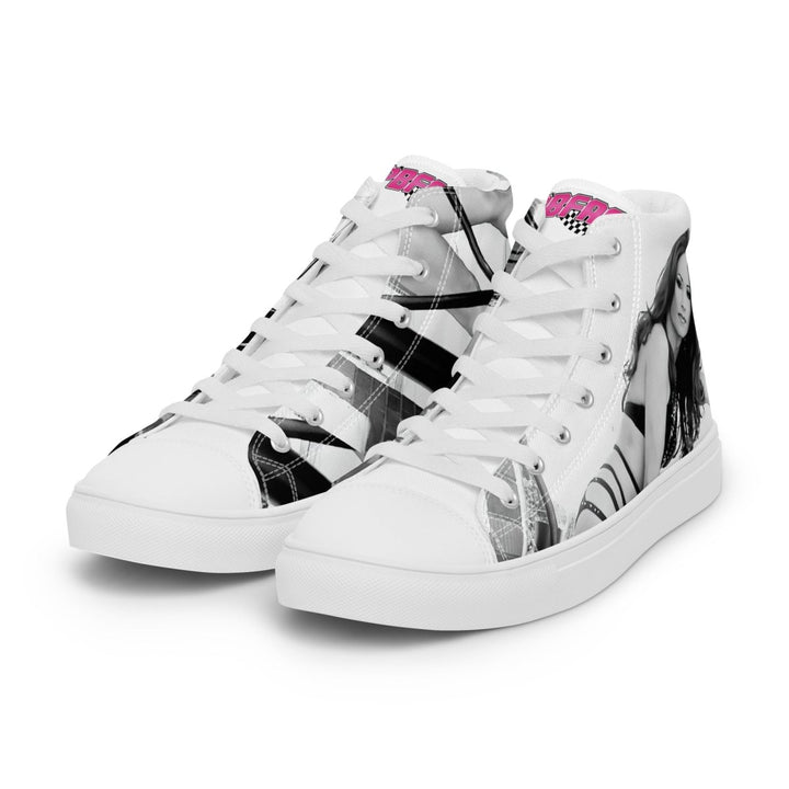 Nicole Paige Brooks - Pumpin' It Unisex High Top Shoes - dragqueenmerch