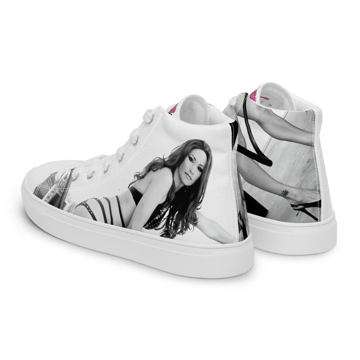 Nicole Paige Brooks - Pumpin' It Unisex High Top Shoes - dragqueenmerch