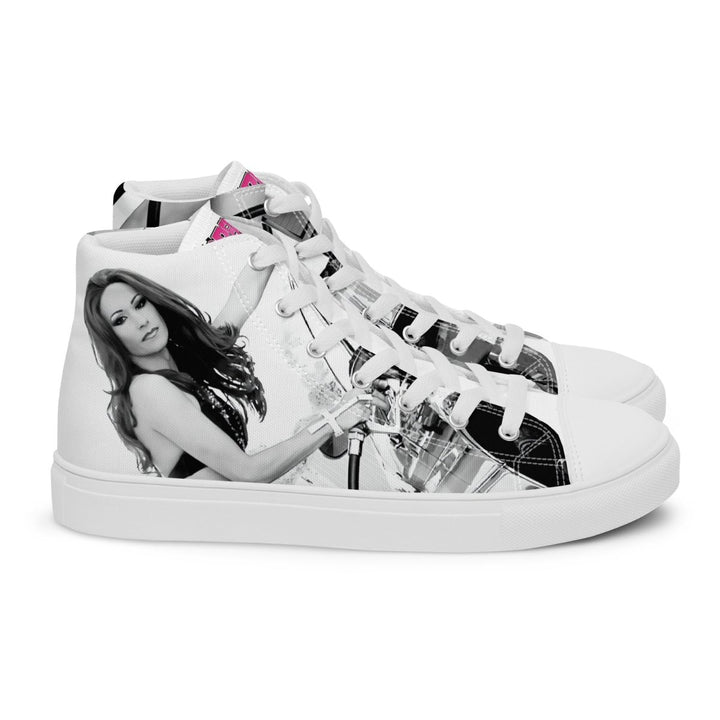 Nicole Paige Brooks - Pumpin' It Unisex High Top Shoes - dragqueenmerch