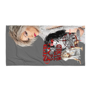 Nicole Paige Brooks - VS The World Beach Towel