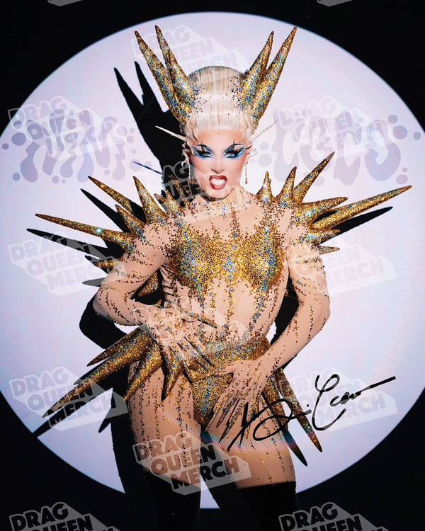 Nini Coco - Gold Spike 8 x 10" Hand Signed Print - Pre - Order - dragqueenmerch