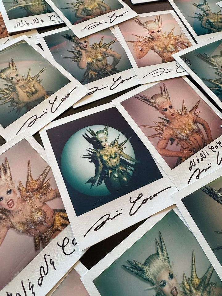 Nini Coco - Hand Signed Polaroid - dragqueenmerch
