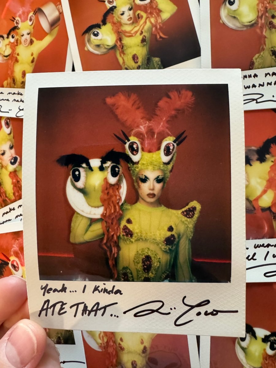 Nini Coco - Mother Mantis Hand Signed Polaroid – dragqueenmerch