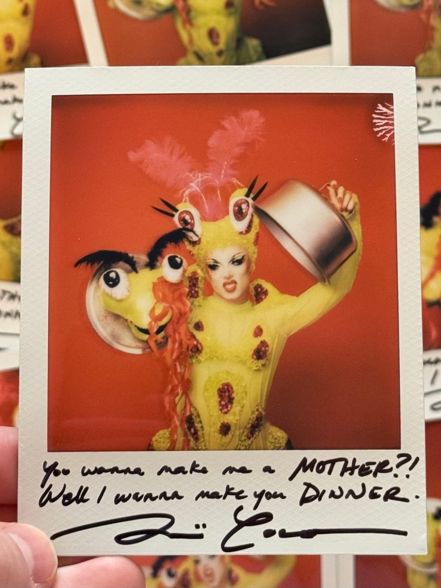 Nini Coco - Mother Mantis Hand Signed Polaroid – dragqueenmerch