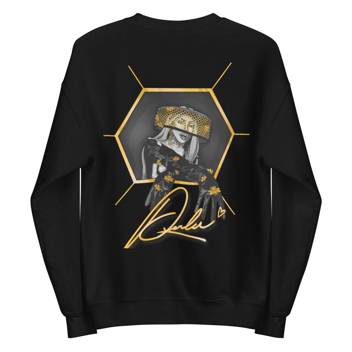 Perla - Logo Buzztin' Out Unisex Sweatshirt – dragqueenmerch Perla - Logo Buzztin' Out Unisex Sweatshirt – dragqueenmerch