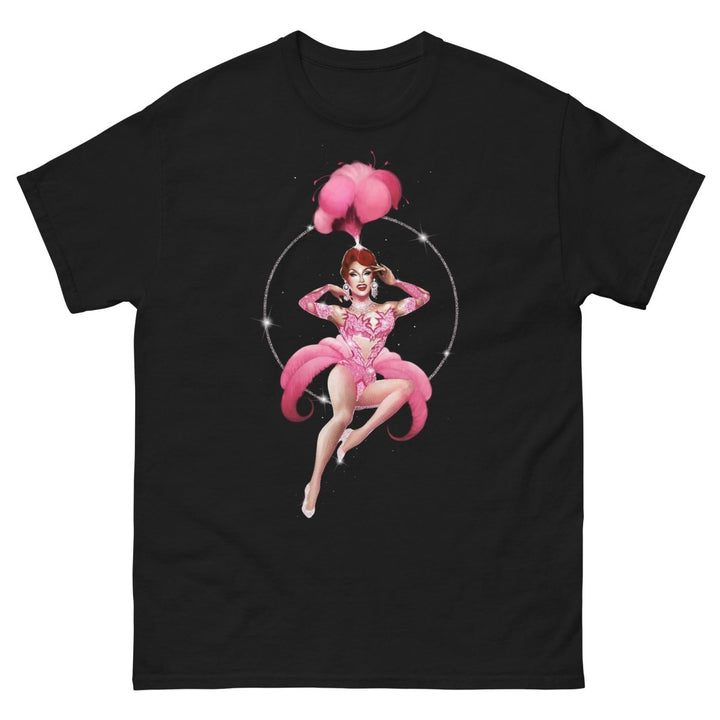 Plasma - Pink Showgirl Unisex T-Shirt - dragqueenmerch