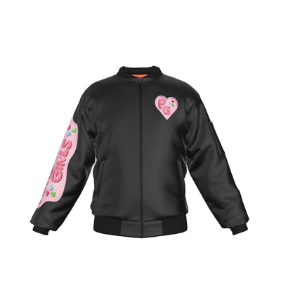 Powderpuff Girls - Logo Decal Bomber Jacket