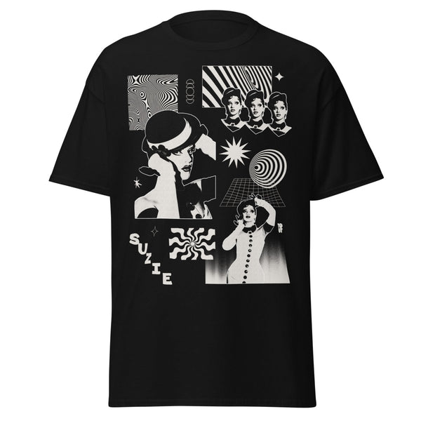 Suzie Toot - Black & White Unisex T-Shirt - dragqueenmerch