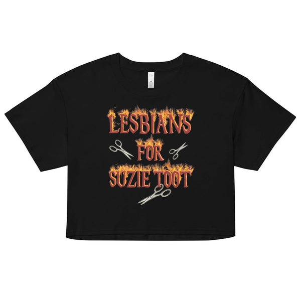 Suzie Toot - Lesbians for Suzie Toot Crop Top - dragqueenmerch