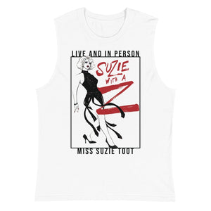 Suzie Toot with a Z Tour Unisex Tank Top
