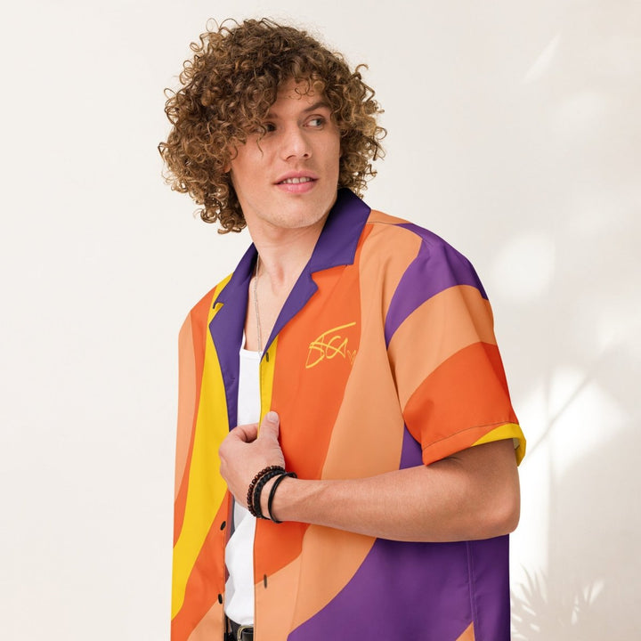 Sweet Tea - Lemons All - Over Print Unisex Button Shirt - dragqueenmerch