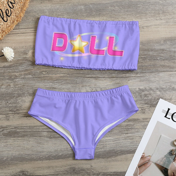 Venus Mystiqe - DOLL Strapless Bikini Set - dragqueenmerch