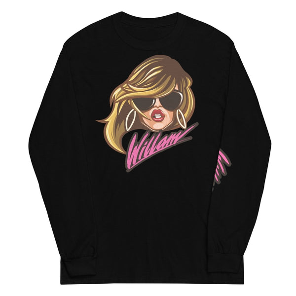 Willam Logo - Unisex Long Sleeve Shirt - dragqueenmerch