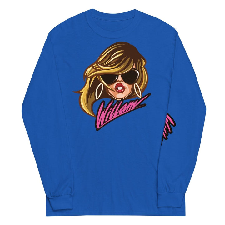Willam Logo - Unisex Long Sleeve Shirt - dragqueenmerch