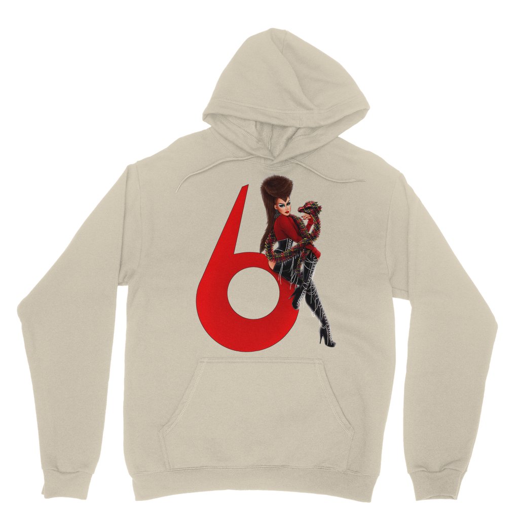 6 (@callher6 - ) These Boots Hoodie - dragqueenmerch
