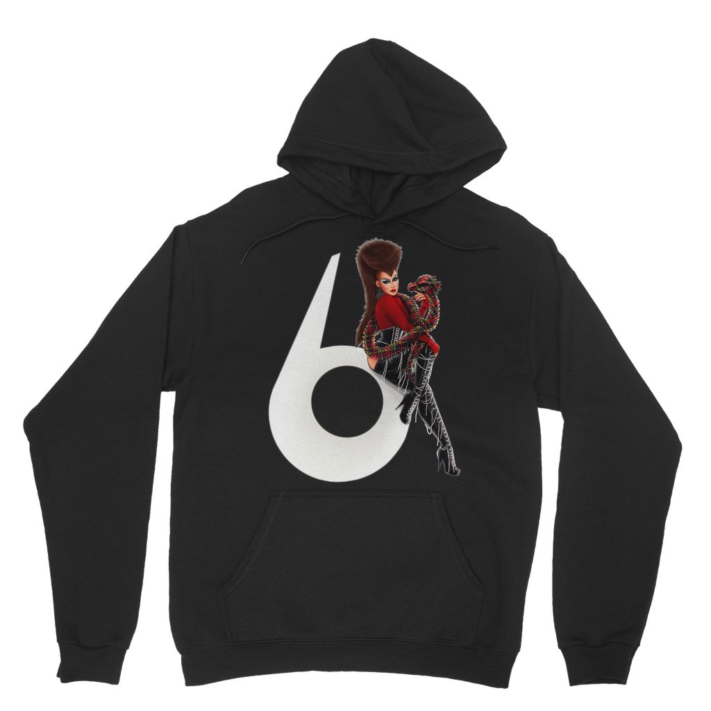 6 (@callher6 - ) These Boots Hoodie - dragqueenmerch
