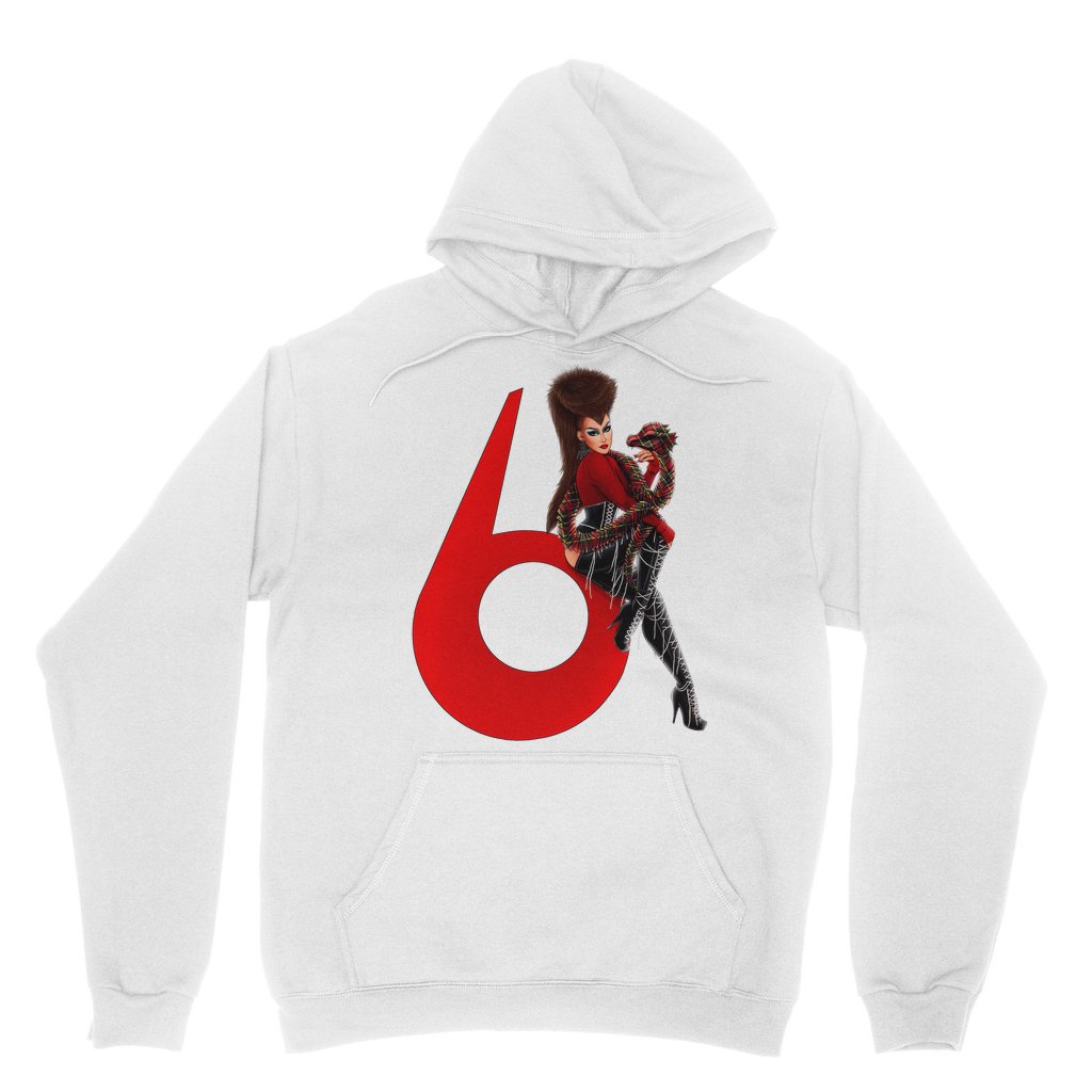 6 (@callher6 - ) These Boots Hoodie - dragqueenmerch