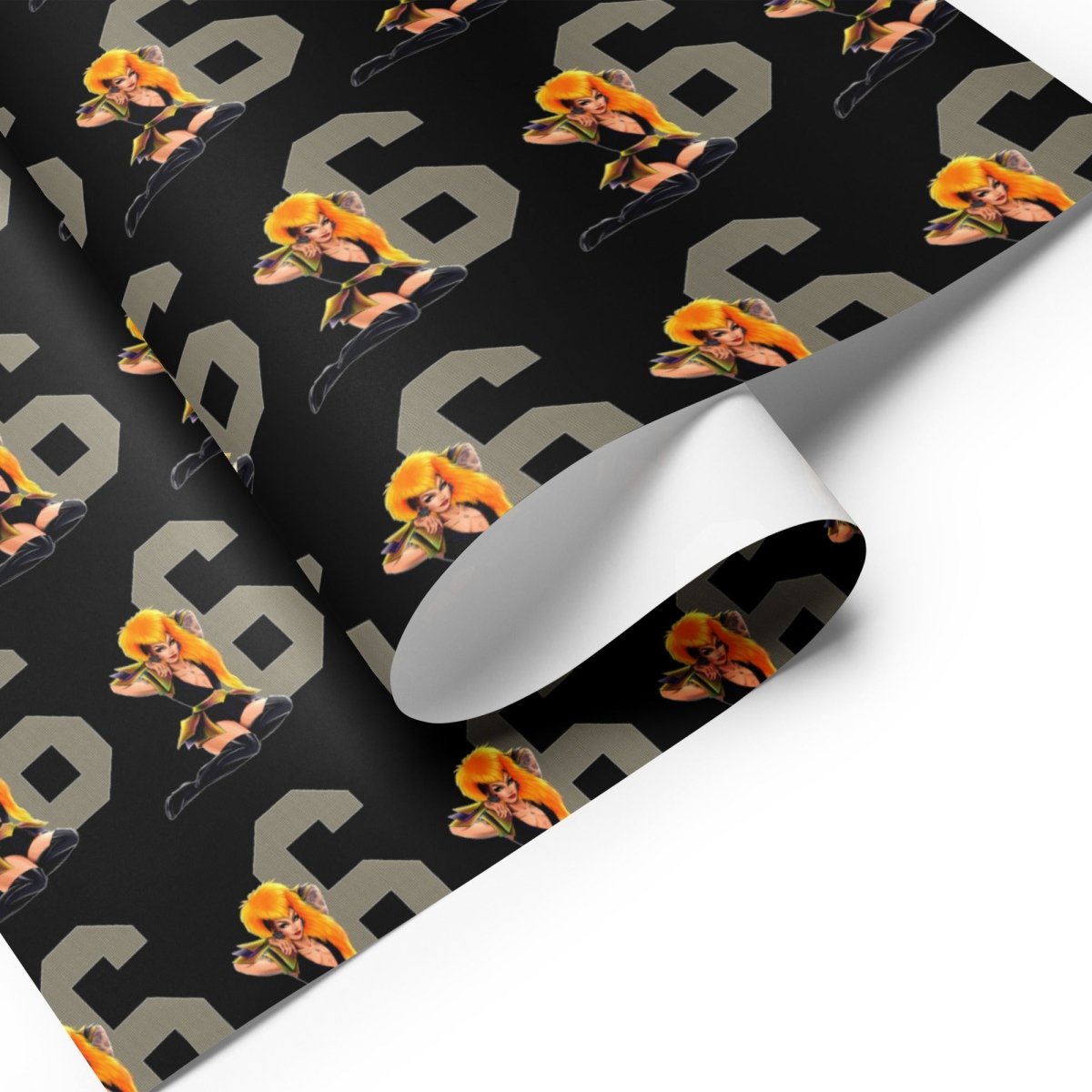 6 (@callher6) Wrapping paper sheets - dragqueenmerch