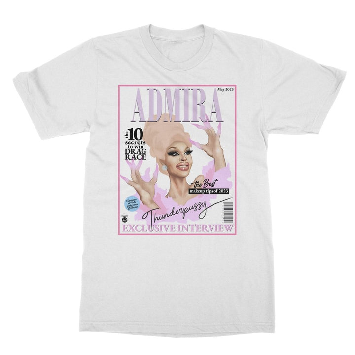 Admira Thunderpussy - Magazine Cover T-Shirt - dragqueenmerch
