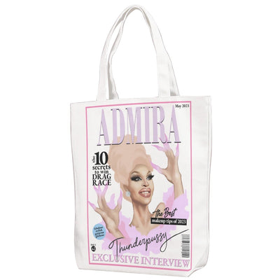 Admira Thunderpussy - Magazine Print Jumbo Tote Bag