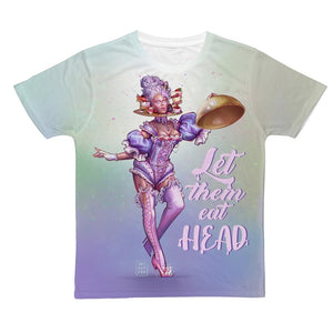 ADRIANA - LET THEM EAT HEAD - ALL OVER PRINT T-SHIRT