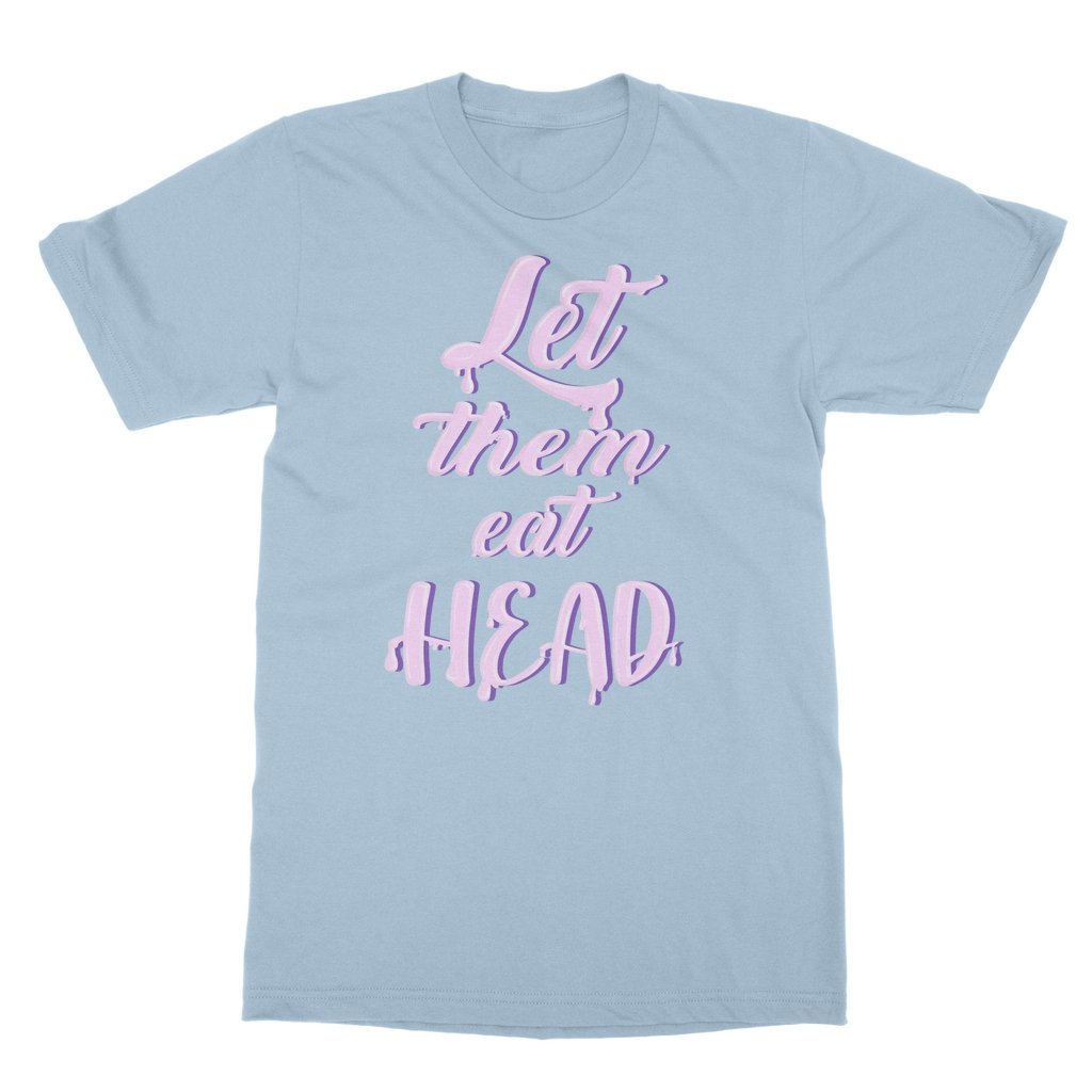 ADRIANA - LET THEM EAT HEAD - LOGO T-SHIRT - dragqueenmerch