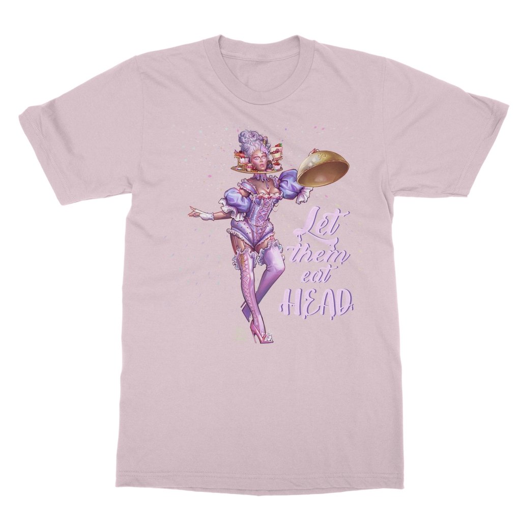 ADRIANA - LET THEM EAT HEAD - T-SHIRT - dragqueenmerch